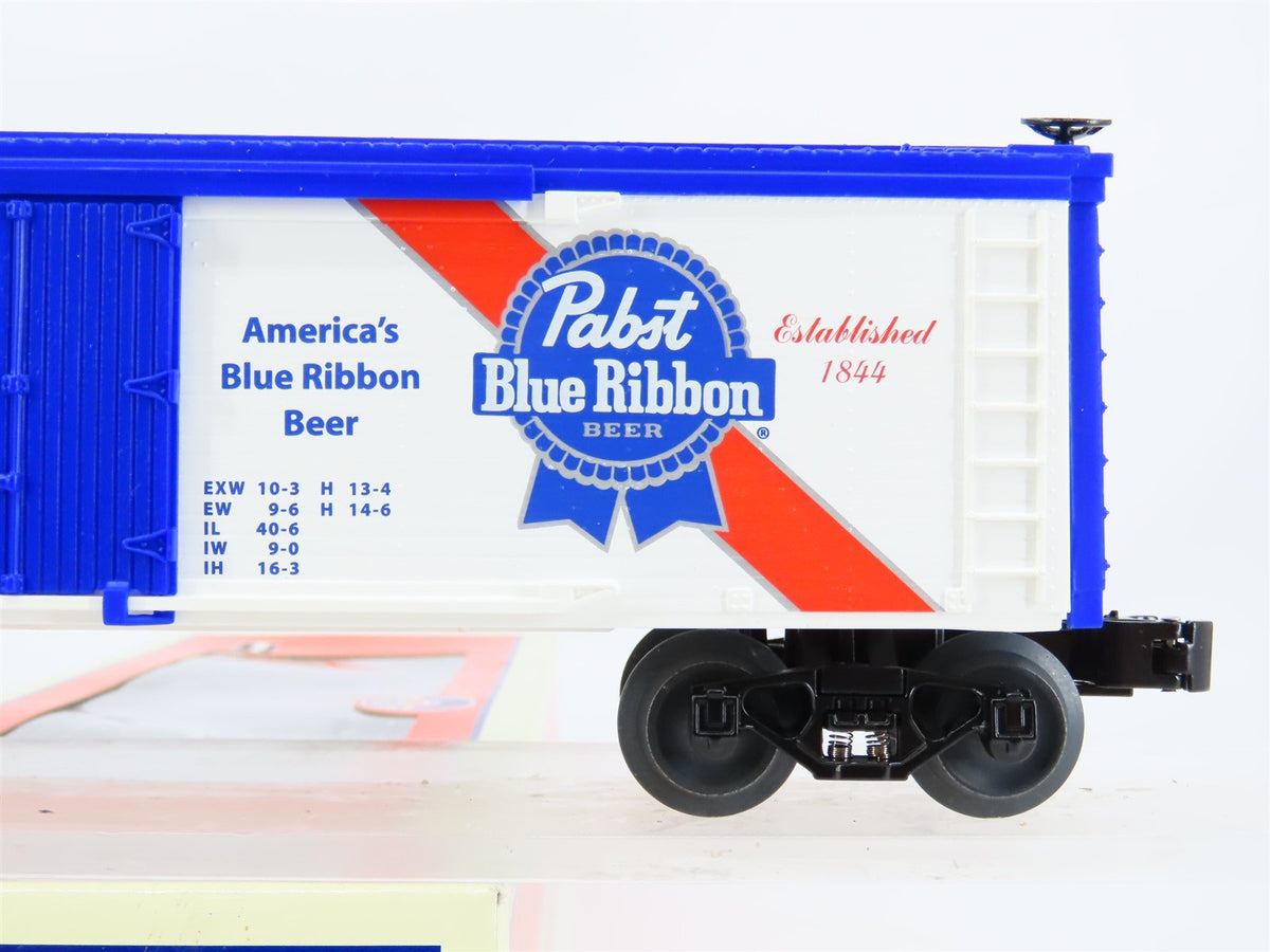 O Gauge 3-Rail Lionel 6-15078 Pabst Blue Ribbon Wood Sided Reefer #15078