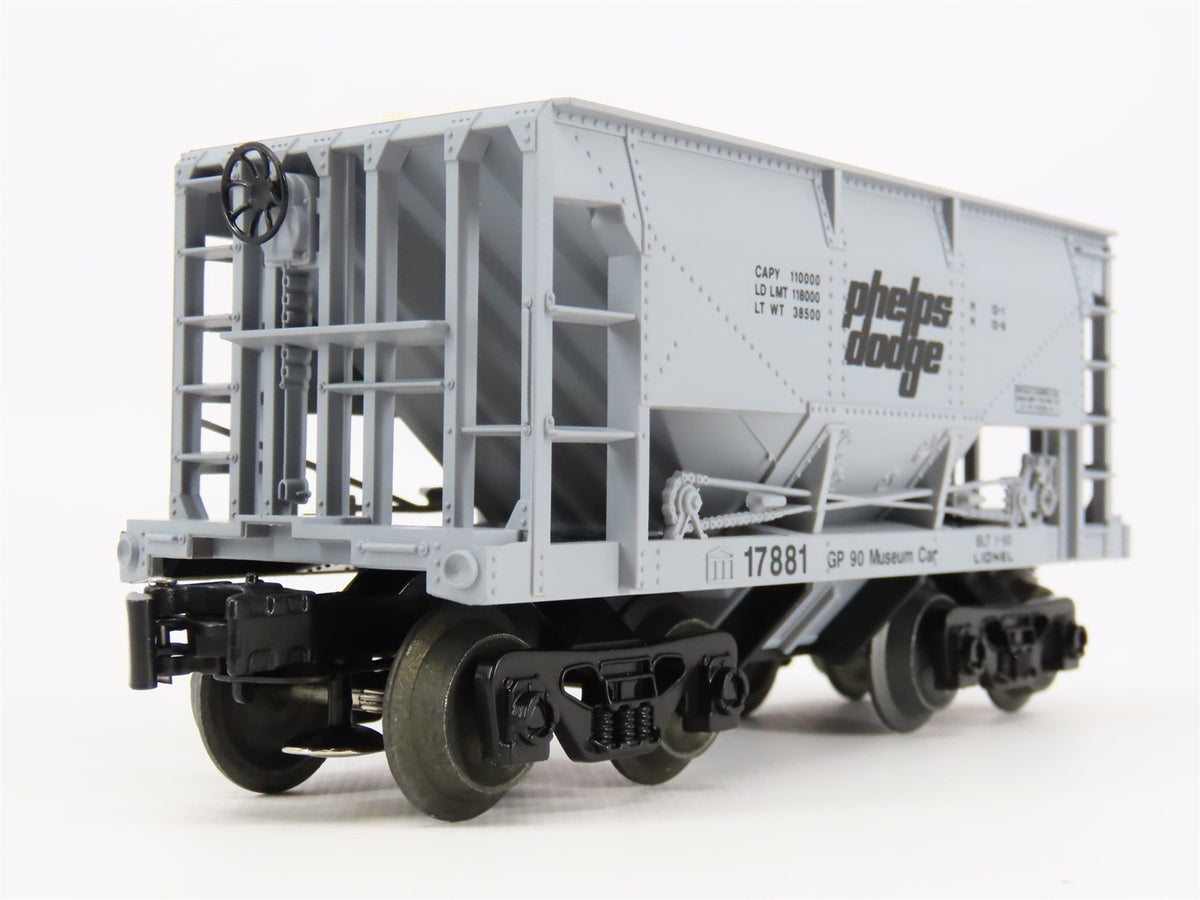 O Gauge 3-Rail Lionel 6-17881 GP 1990 Museum Phelps Dodge Ore Car #17881