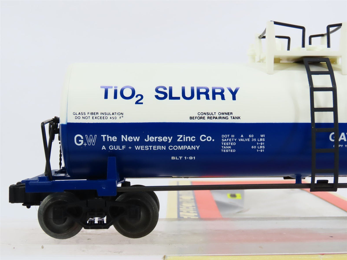O Gauge 3-Rail Lionel 6-17902 GATX New Jersey Zinc Tank Car #17902