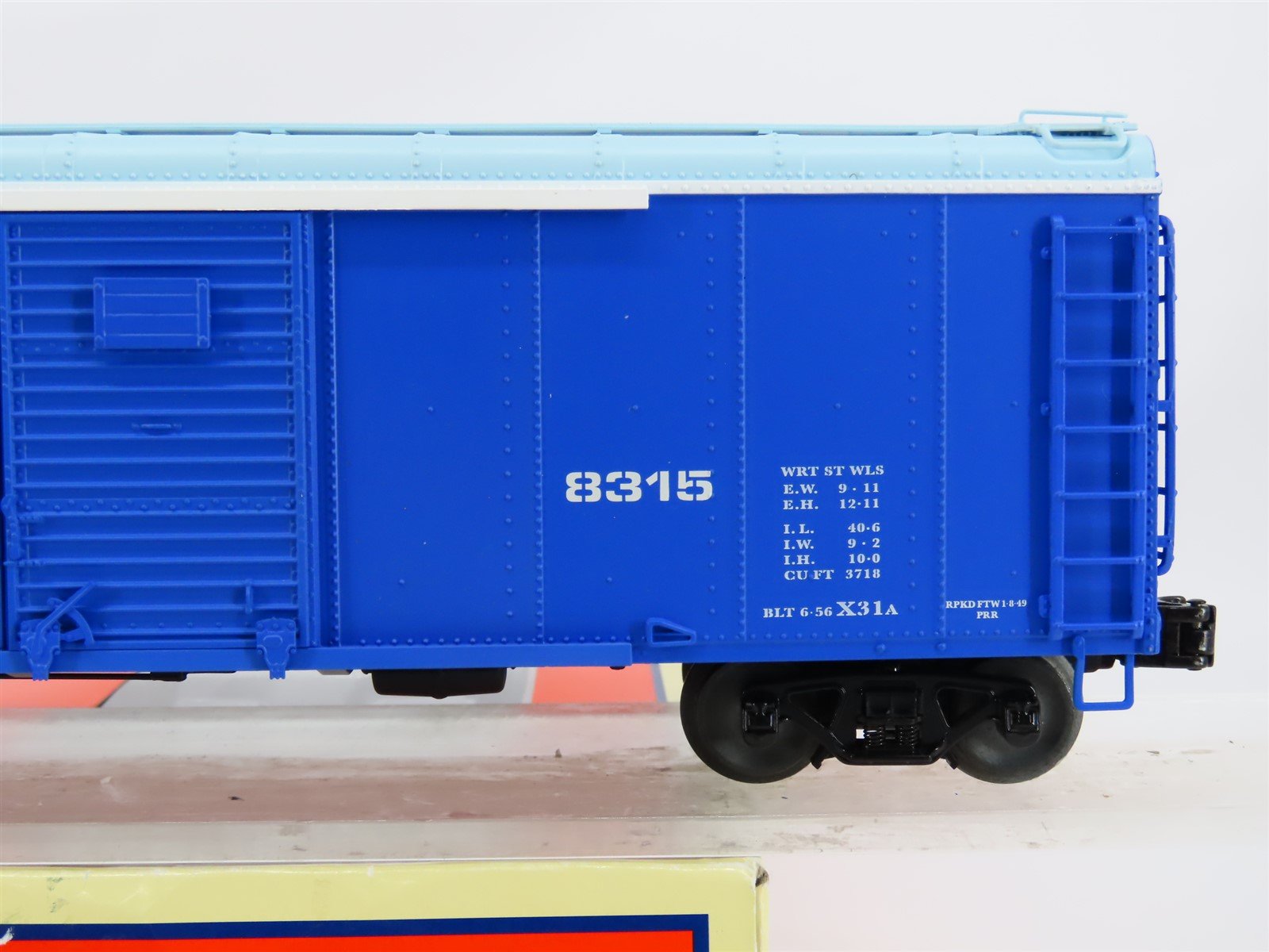 O Gauge 3-Rail Lionel 6-58212 NLOE Cross Harbor Round Roof Box Car #8315