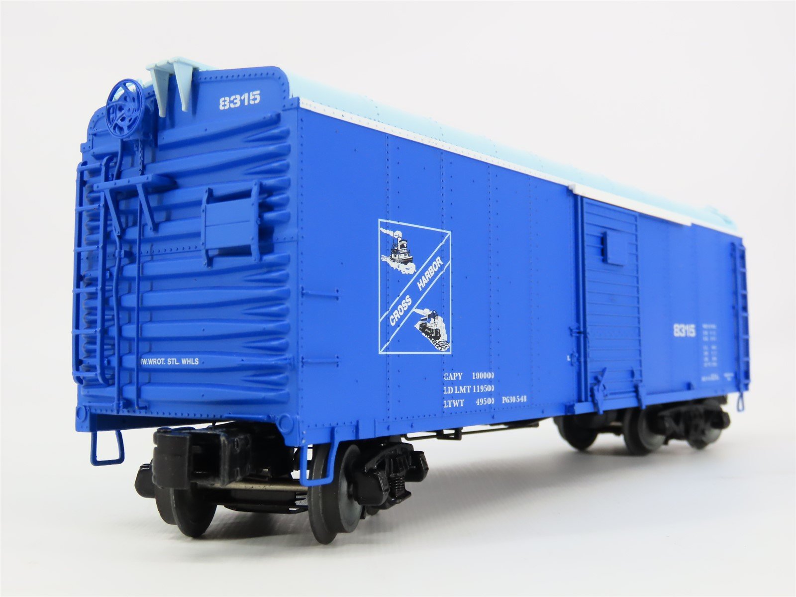 O Gauge 3-Rail Lionel 6-58212 NLOE Cross Harbor Round Roof Box Car #8315