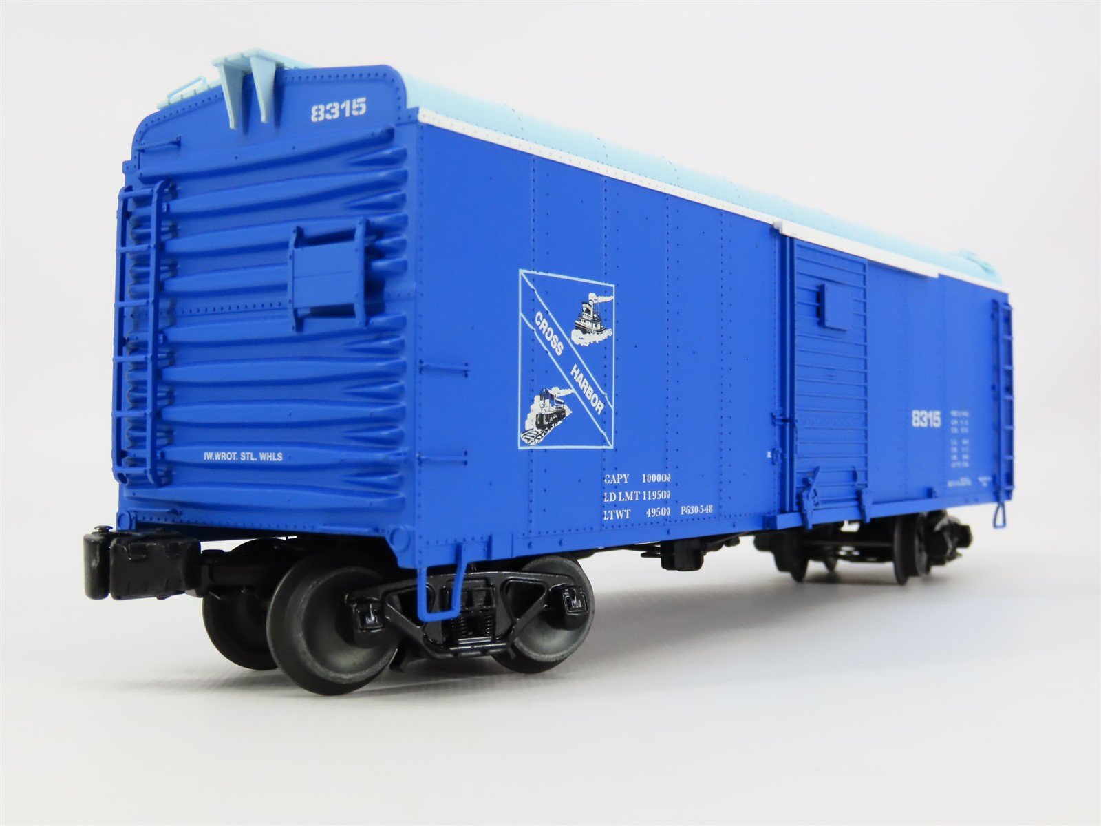 O Gauge 3-Rail Lionel 6-58212 NLOE Cross Harbor Round Roof Box Car #8315