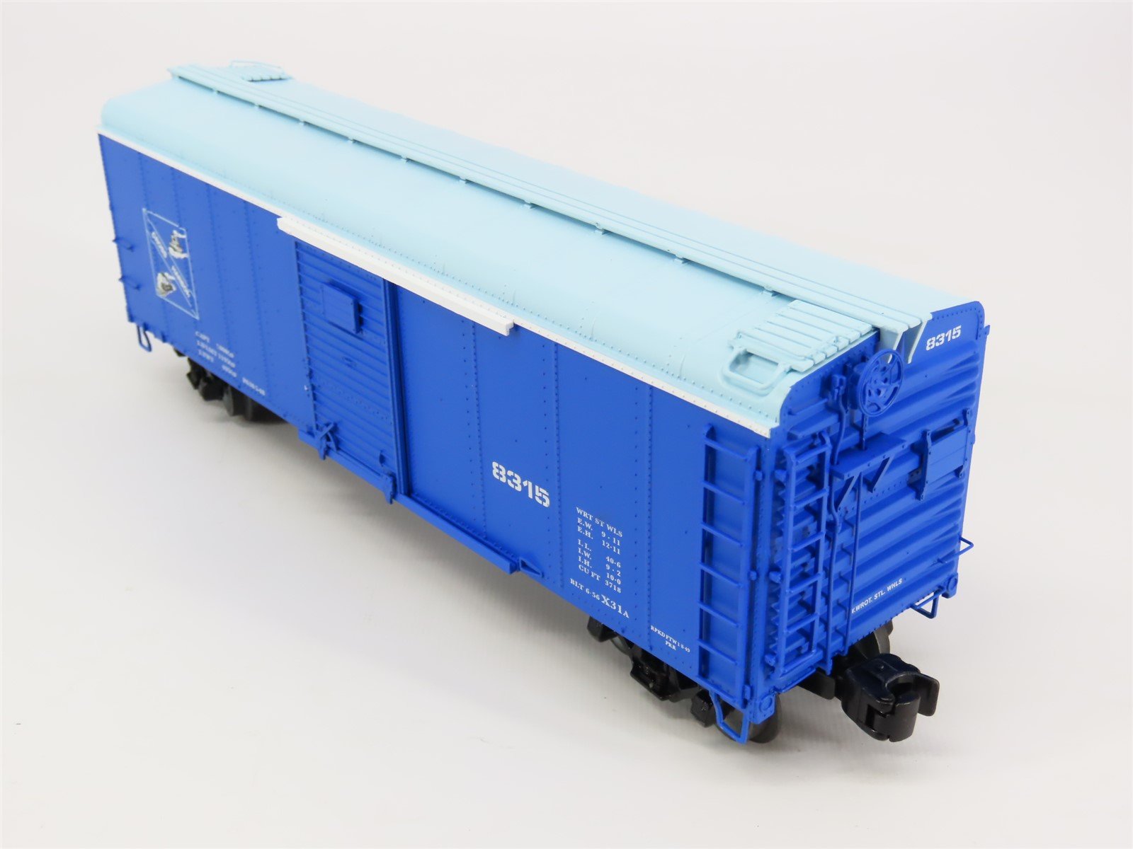 O Gauge 3-Rail Lionel 6-58212 NLOE Cross Harbor Round Roof Box Car #8315