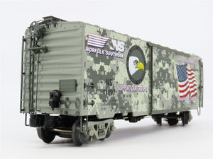 O Gauge 3-Rail Lionel 6-58509 NS Norfolk Southern Lighted Flag Box Car #41907