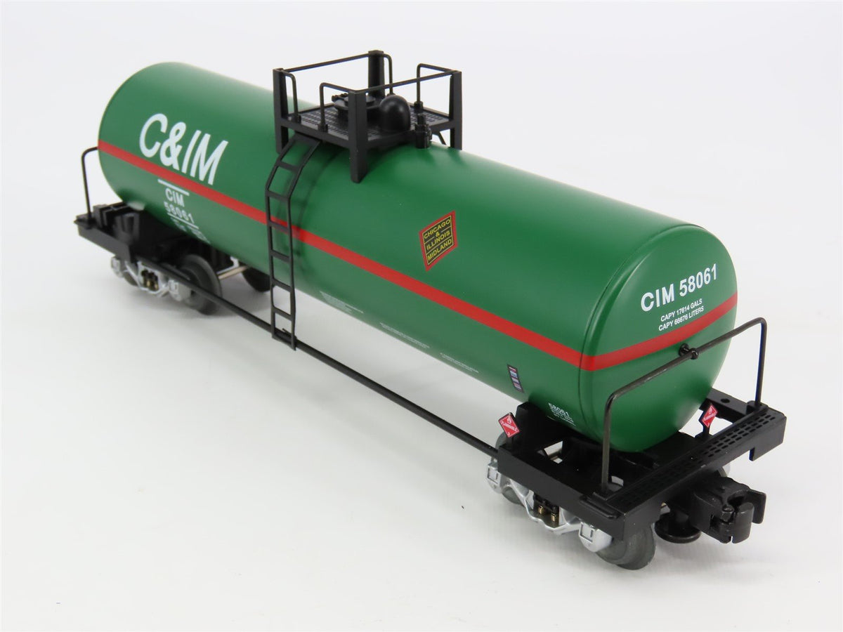 O Gauge 3-Rail Lionel 6-58061 C&amp;IM Chicago &amp; Illinois Midland Tank Car #58061