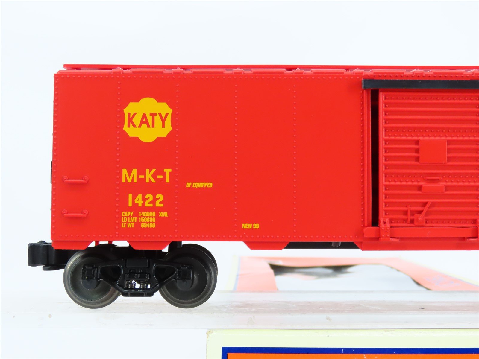 O Gauge 3-Rail Lionel 6-17259 M-K-T Katy Single Door Box Car #1422