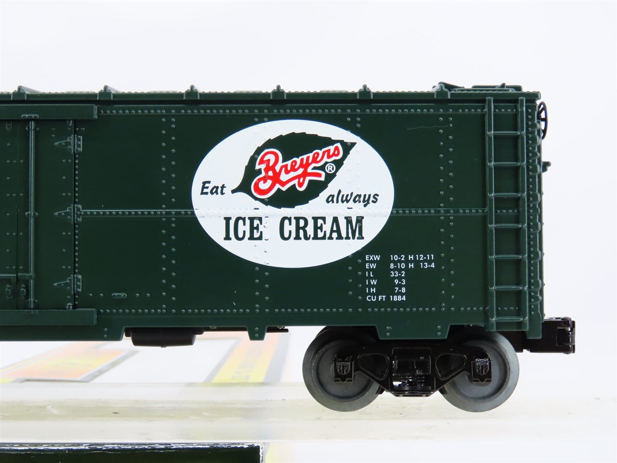 O Gauge 3-Rail MTH Rail King 30-78190 BRTX Breyers Ice Cream Reefer #1096