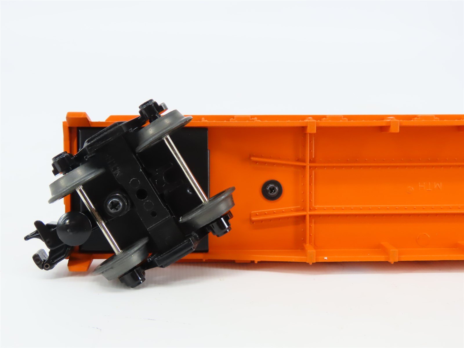 O Gauge 3-Rail MTH Rail King 30-76079 Amtrak Flat Car #16702 w/ Wheel Set