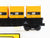 O Gauge 3-Rail MTH Rail King 30-7268 CAT Caterpillar Gondola #8704 w/ Containers