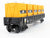 O Gauge 3-Rail MTH Rail King 30-7268 CAT Caterpillar Gondola #8704 w/ Containers