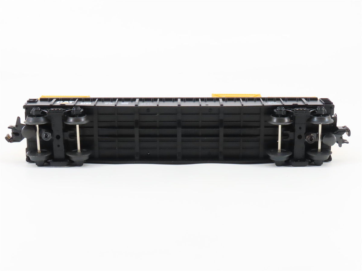 O Gauge 3-Rail MTH Rail King 30-7268 CAT Caterpillar Gondola #8704 w/ Containers