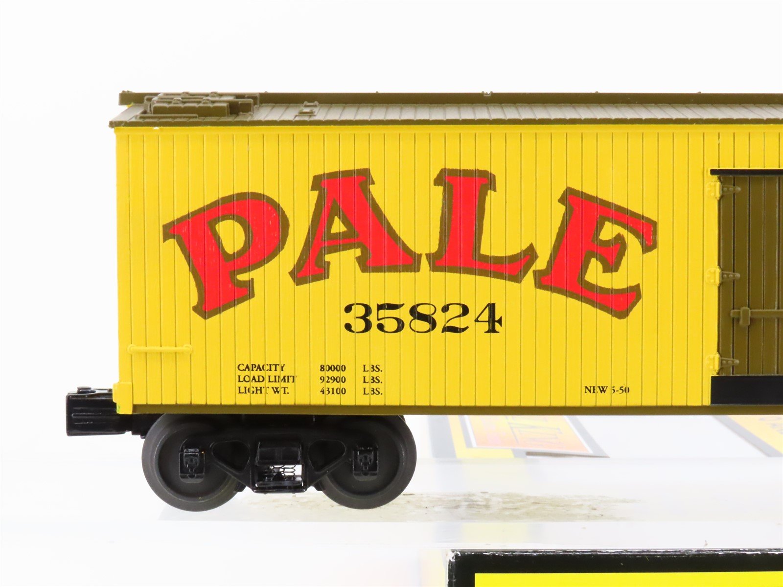 O Gauge 3-Rail MTH Rail King 30-78089 Goetz Pale Reefer #35824