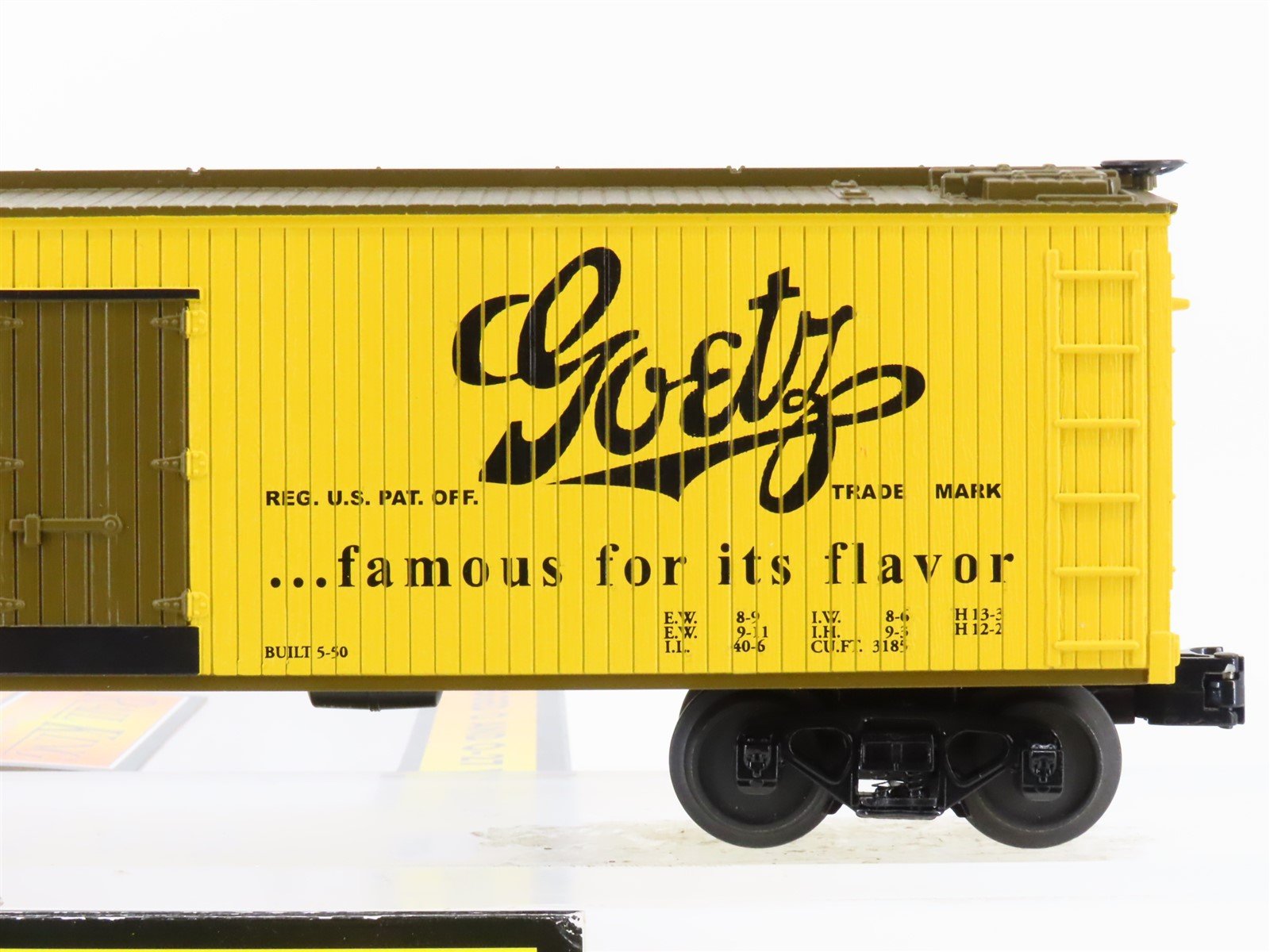 O Gauge 3-Rail MTH Rail King 30-78089 Goetz Pale Reefer #35824