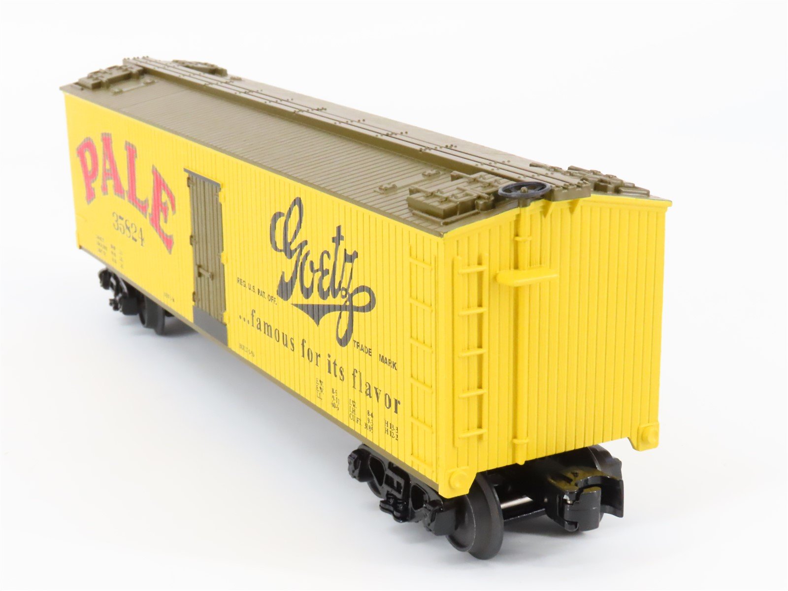 O Gauge 3-Rail MTH Rail King 30-78089 Goetz Pale Reefer #35824