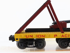 O Gauge 3-Rail MTH Rail King 30-76387 UP Union Pacific Flat Car w/ Cannon