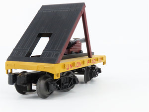 O Gauge 3-Rail MTH Rail King 30-76387 UP Union Pacific Flat Car w/ Cannon