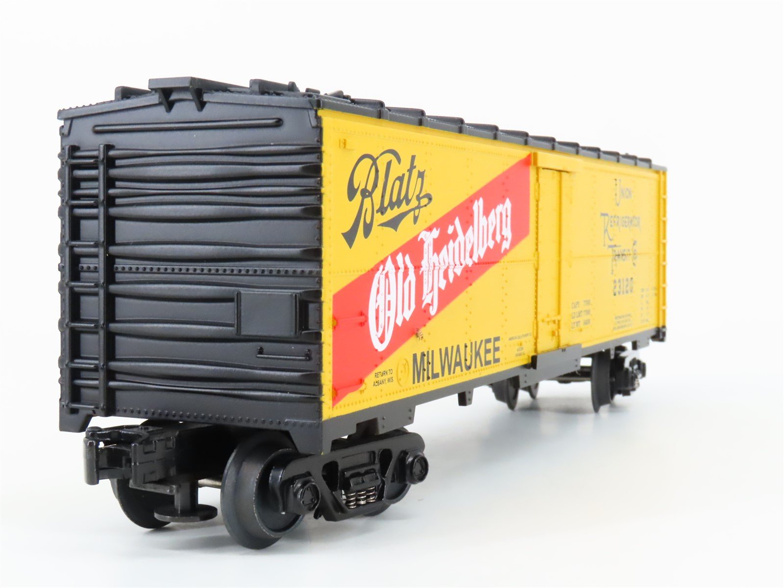 O Gauge 3-Rail MTH Rail King 30-7829 URTC Old Heidelberg Beer Reefer #23120
