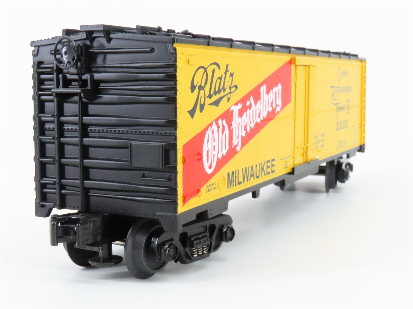 O Gauge 3-Rail MTH Rail King 30-7829 URTC Old Heidelberg Beer Reefer #23120