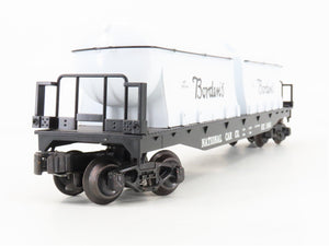 O Gauge 3-Rail K-Line K691-8013 NX Flat Car #1464 w/ Borden's Milk Containers