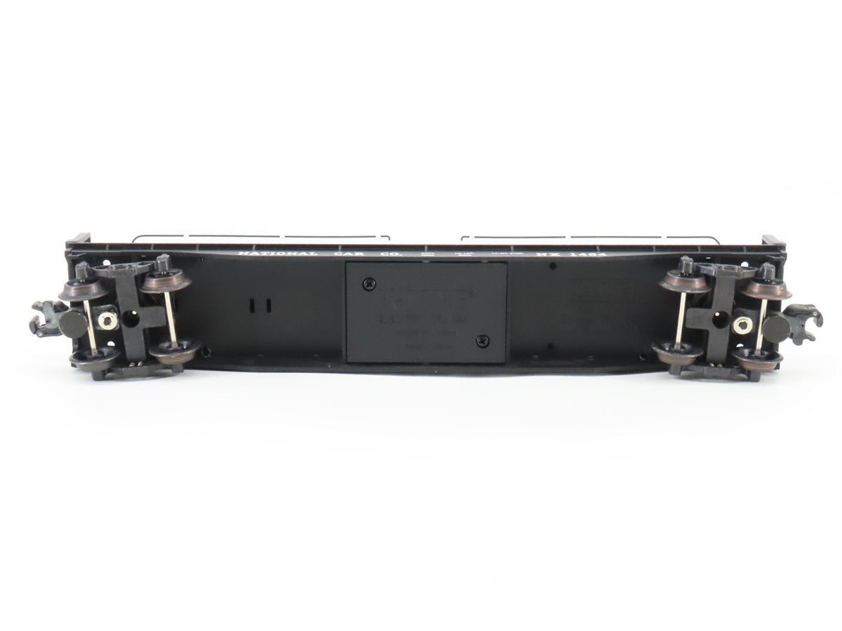 O Gauge 3-Rail K-Line K691-8013 NX Flat Car #1464 w/ Borden&#39;s Milk Containers