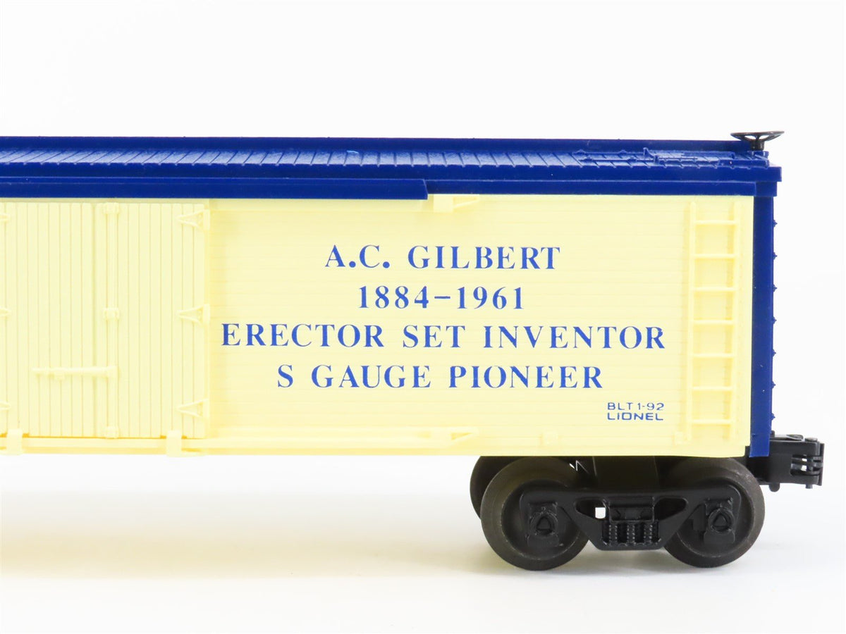 O Gauge 3-Rail Lionel 6-19529 AC Gilbert 1884-1961 Inventor Reefer #19529