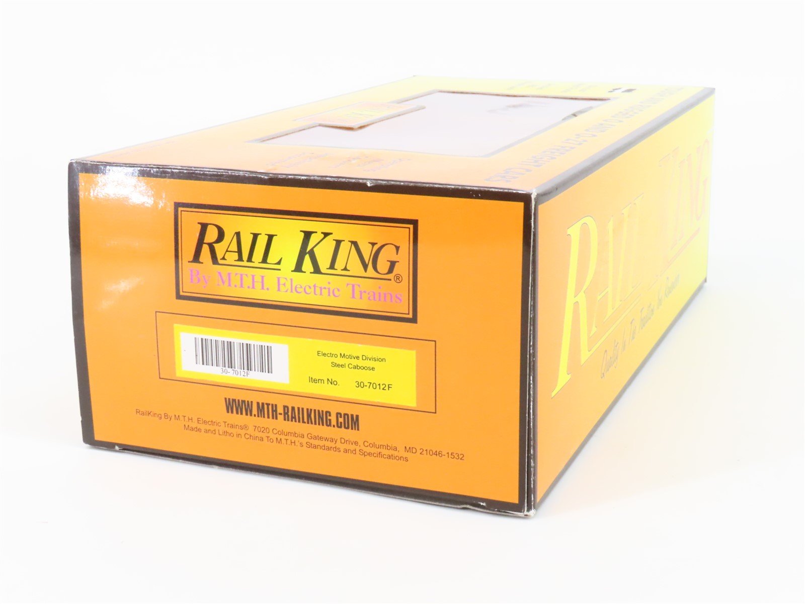 O Gauge 3-Rail MTH Rail King 30-7012F EMD Electro Motive Division Caboose #SD45