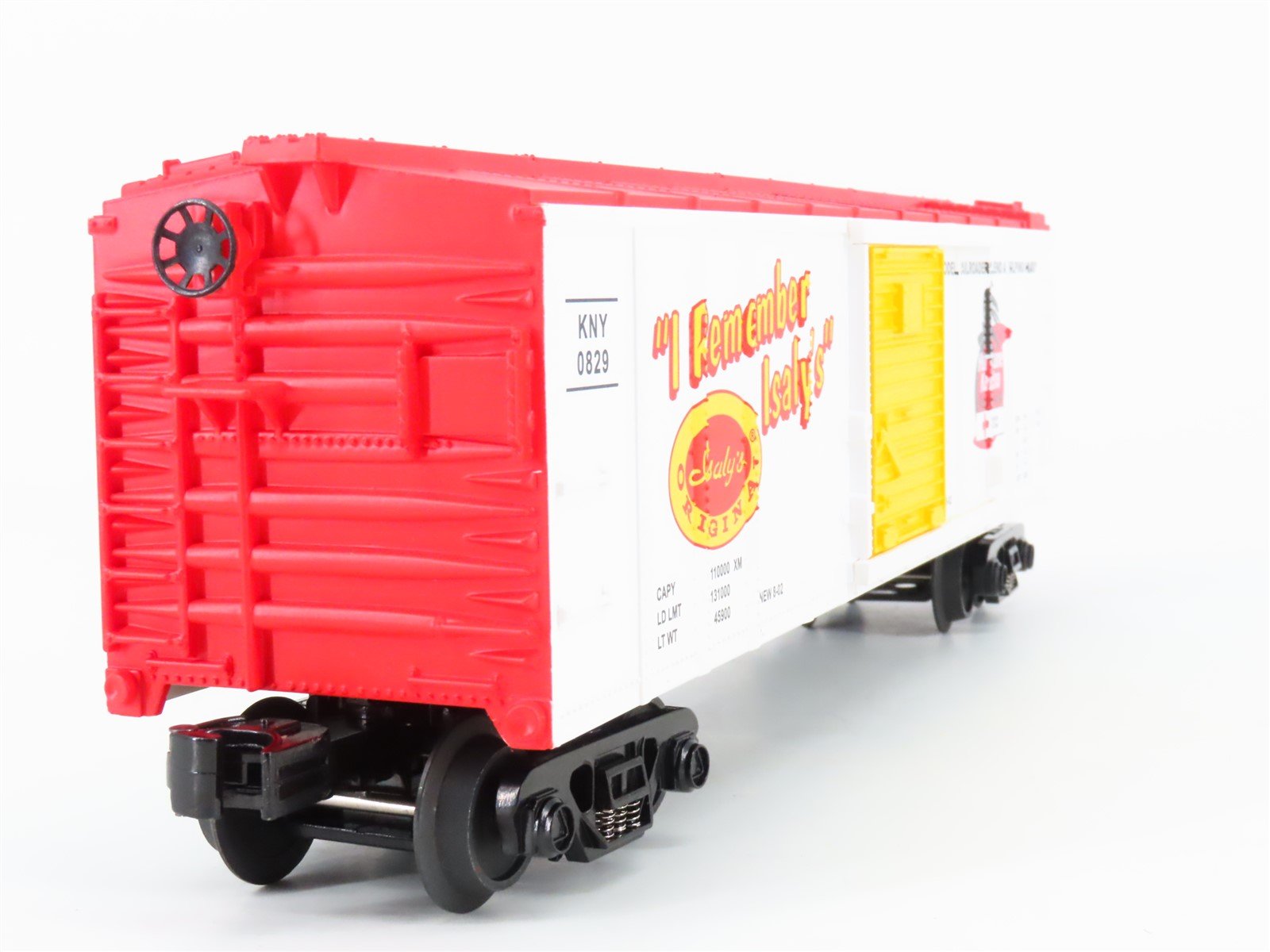 O Gauge 3-Rail MTH Rail King 30-74338 KNY Isaly's Katrina Fundraiser Box Car