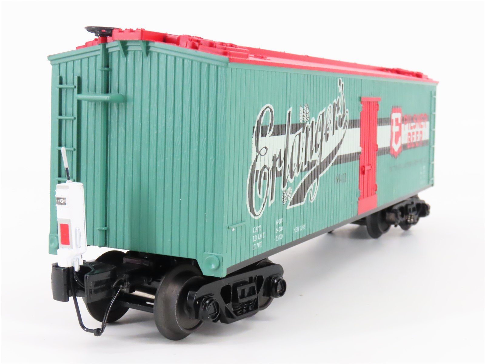 O Gauge 3-Rail MTH Rail King 30-78091 Erlanger's Beer Reefer #69411 w/ ETD
