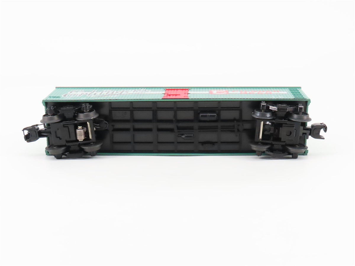 O Gauge 3-Rail MTH Rail King 30-78091 Erlanger&#39;s Beer Reefer #69411 w/ ETD
