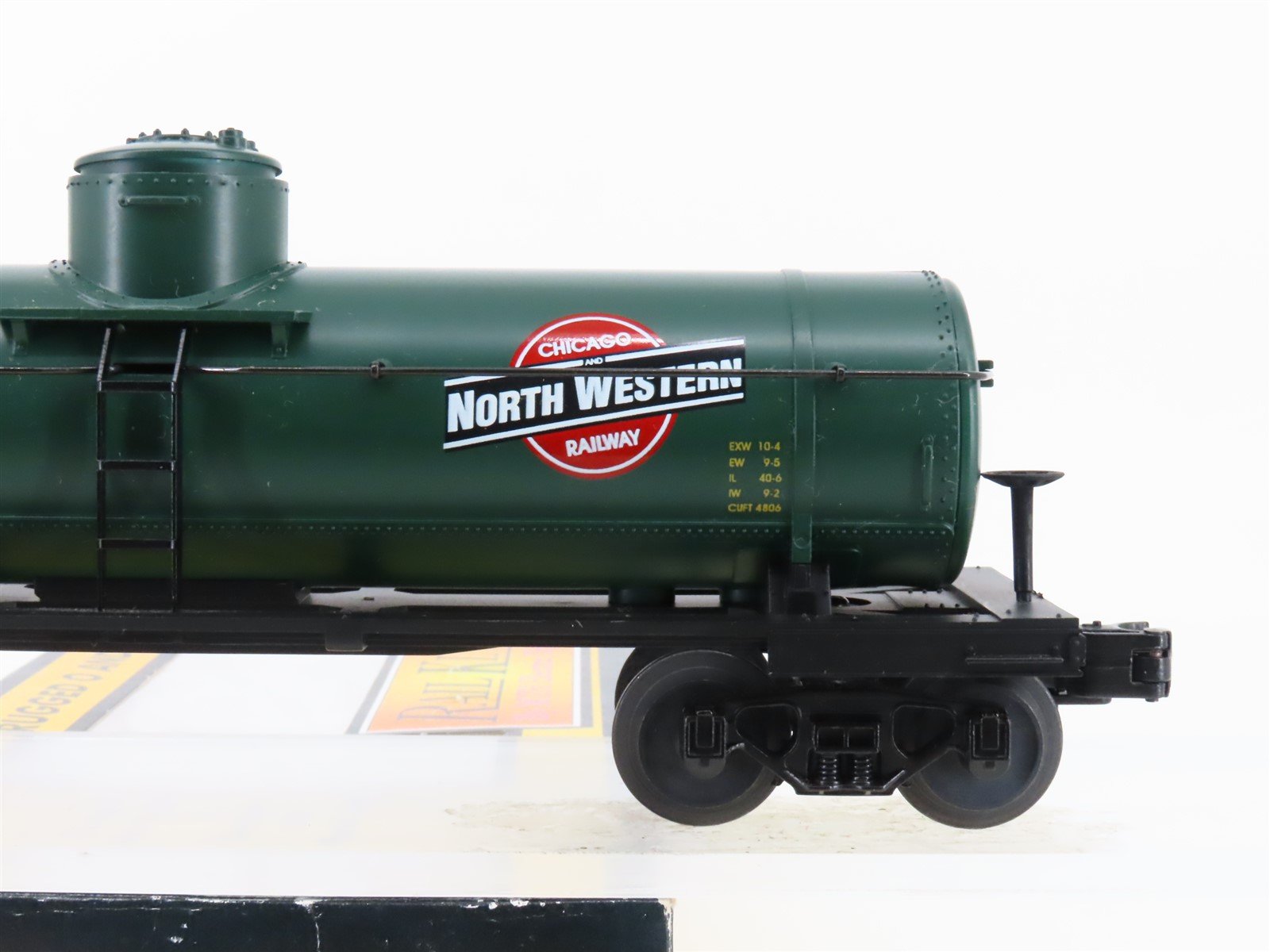 O Gauge 3-Rail MTH Rail King RK-7307L CNW Chicago North Western Tank Car #32308