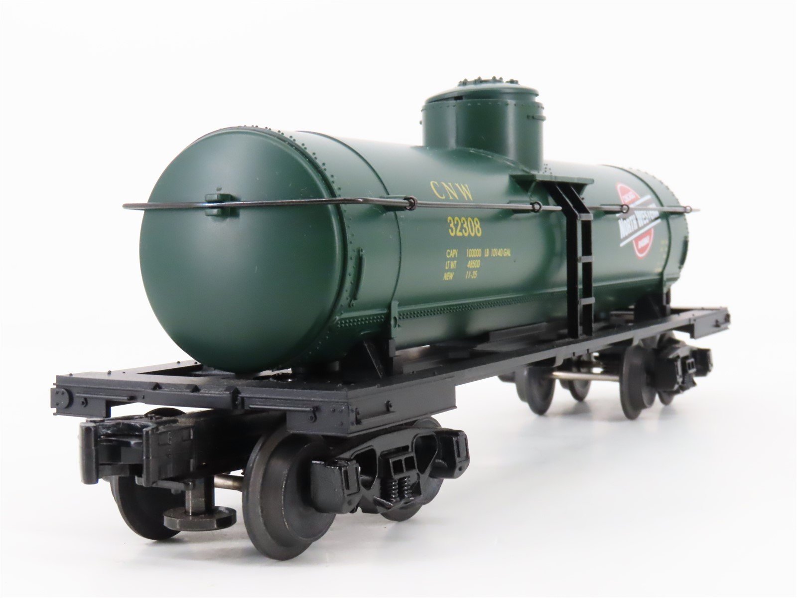 O Gauge 3-Rail MTH Rail King RK-7307L CNW Chicago North Western Tank Car #32308