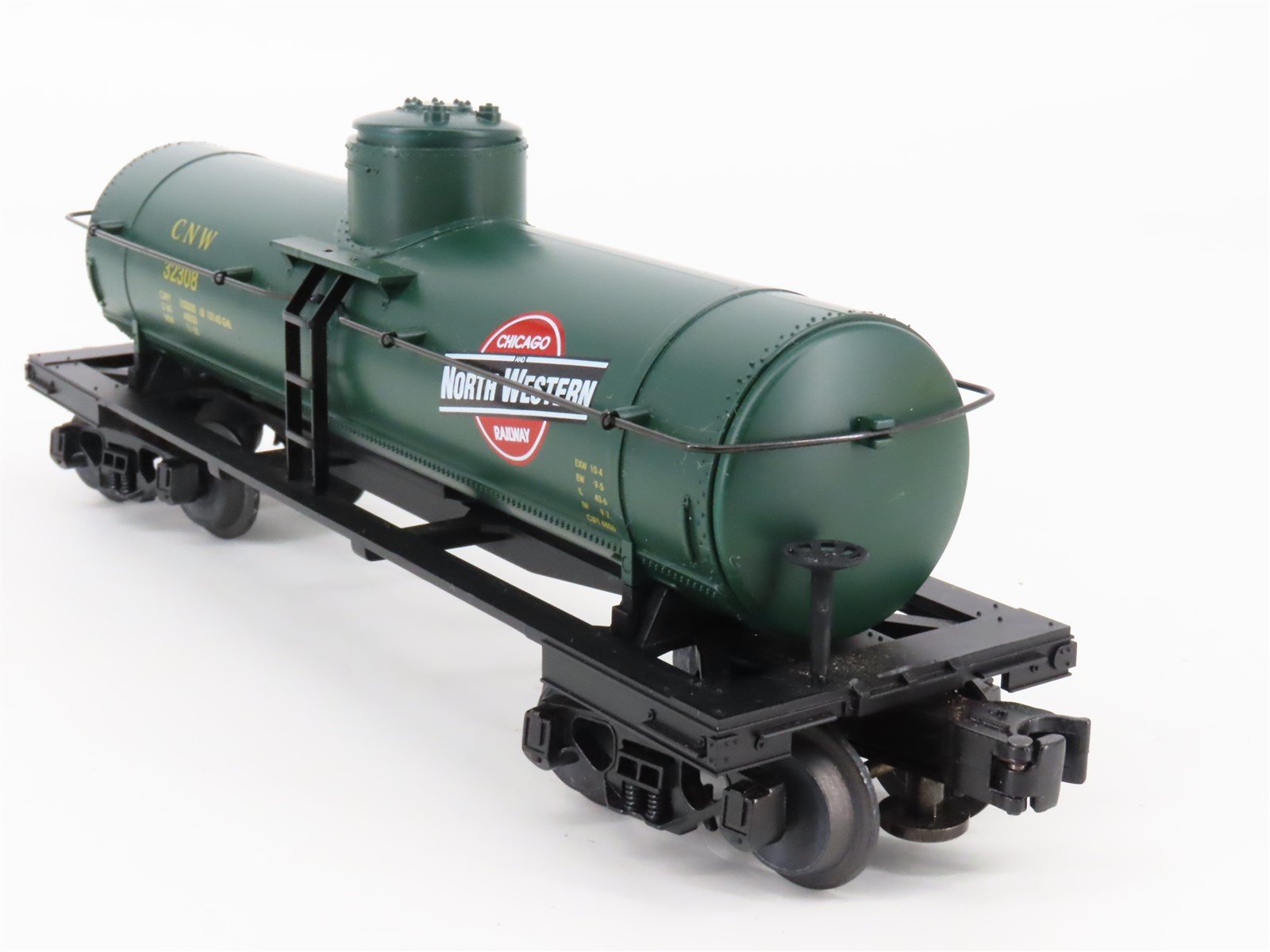 O Gauge 3-Rail MTH Rail King RK-7307L CNW Chicago North Western Tank Car #32308
