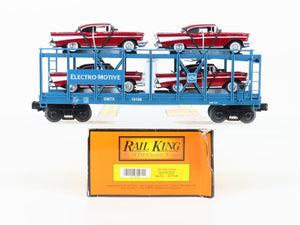O Gauge 3-Rail MTH Rail King 30-7012B GMTX Electro-Motive Auto Carrier #1019