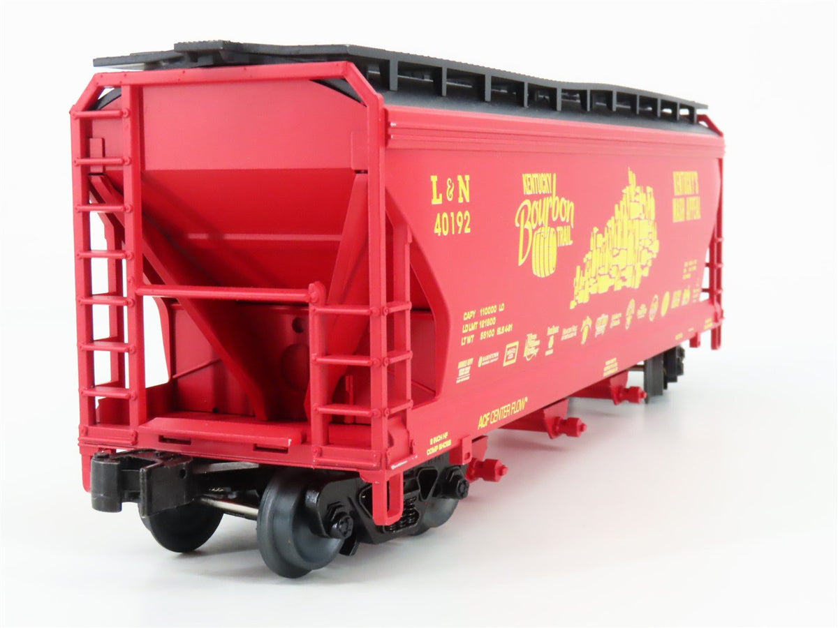 O Gauge 3-Rail Lionel Lion Scale 1901670 L&amp;N Kentucky Bourbon 3-Bay Hopper 40192