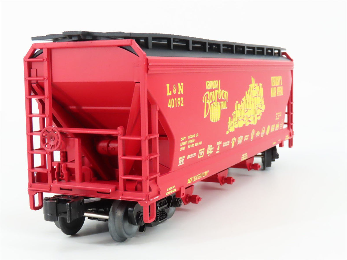 O Gauge 3-Rail Lionel Lion Scale 1901670 L&amp;N Kentucky Bourbon 3-Bay Hopper 40192