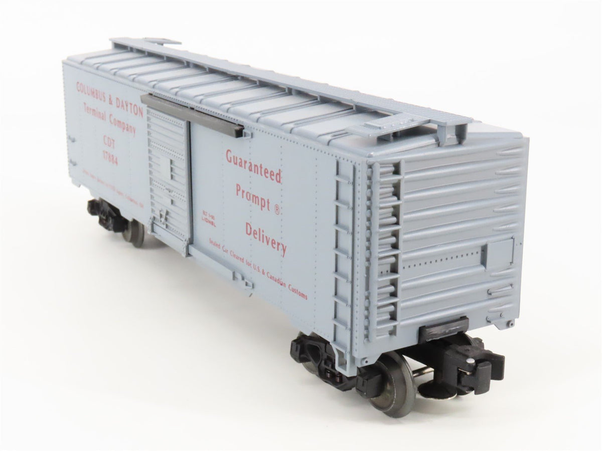 O Gauge 3-Rail Lionel 6-17884 TTOS CDT Columbus &amp; Dayton Terminal Box Car #17884