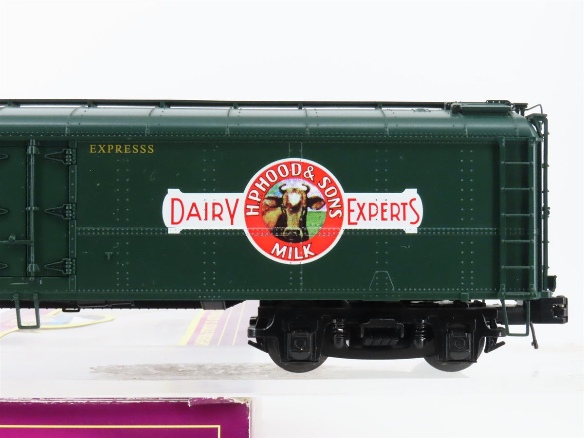 O Gauge 3-Rail MTH 20-94168 HPHX Hood&#39;s Dairy Express Reefer #203