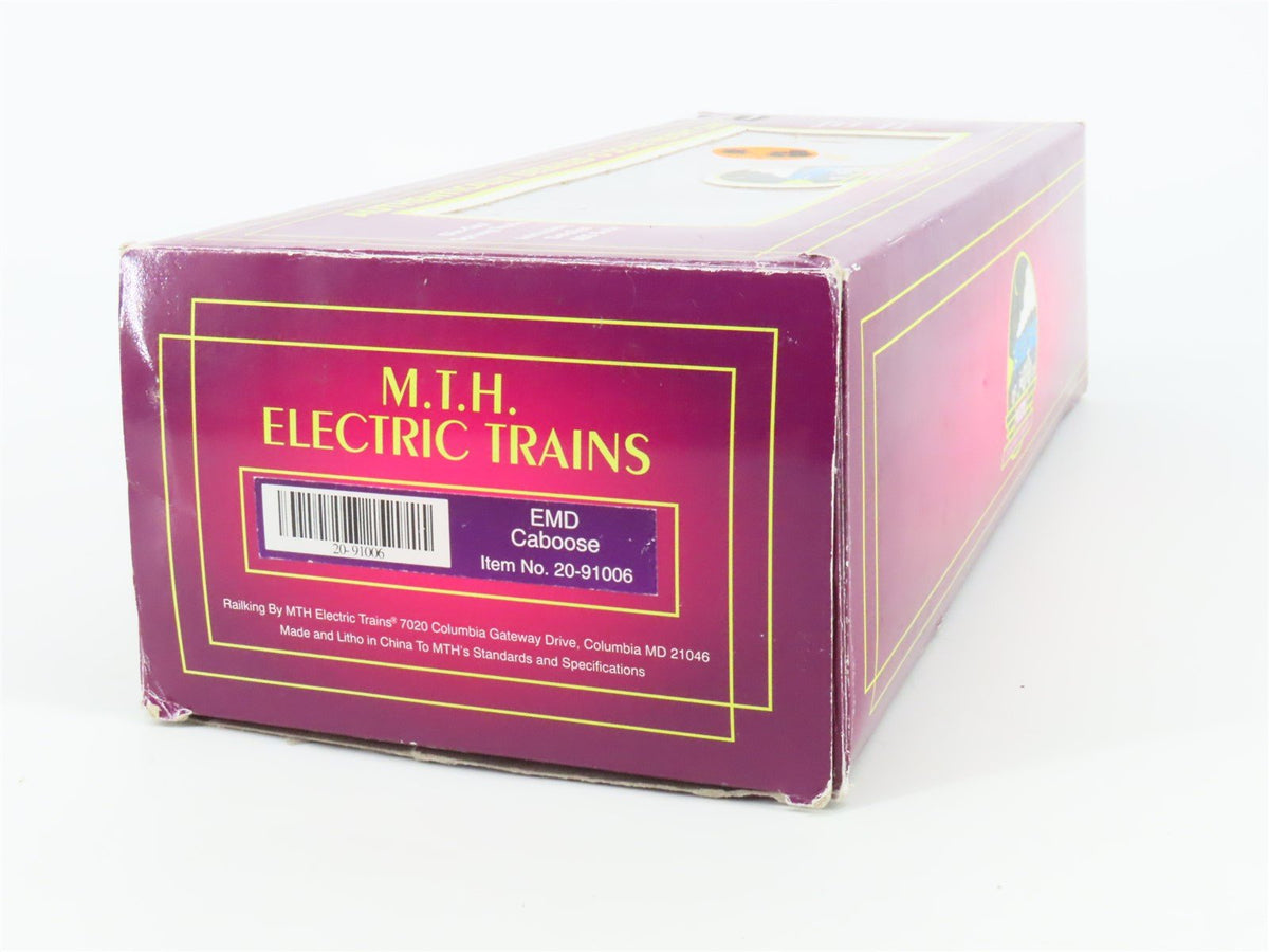 O Gauge 3-Rail MTH 20-91006 EMD Electro-Motive Cupola Caboose #15062