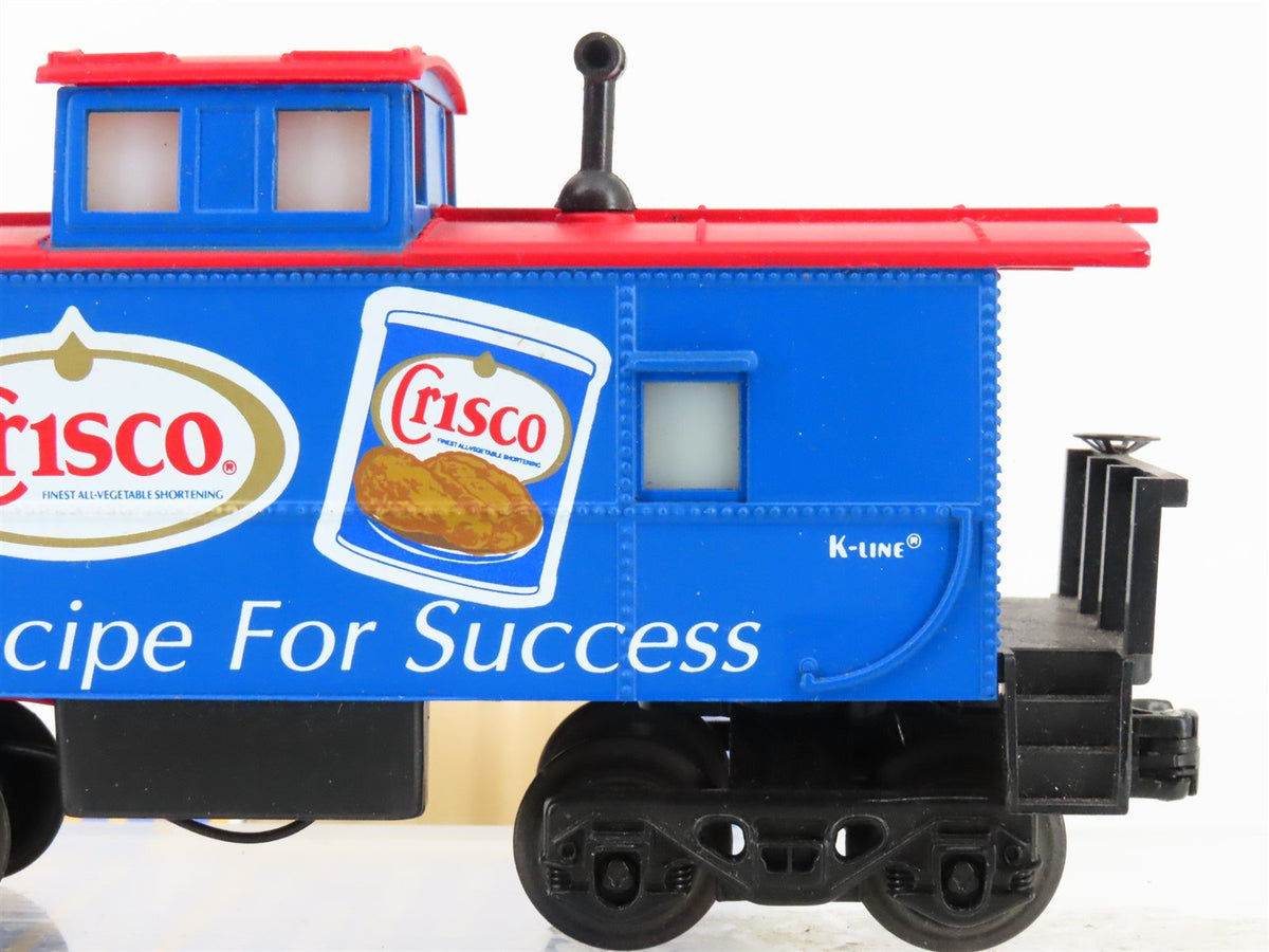 O Gauge 3-Rail K-Line Crisco Cupola Caboose #91951