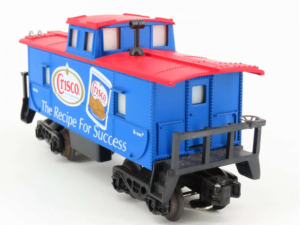 O Gauge 3-Rail K-Line Crisco Cupola Caboose #91951