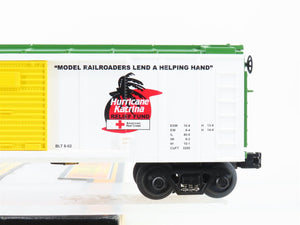 O Gauge 3-Rail MTH Rail King 30-74346 DEERE Katrina Fundraiser Box Car #0829