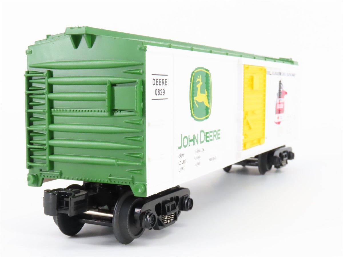O Gauge 3-Rail MTH Rail King 30-74346 DEERE Katrina Fundraiser Box Car #0829