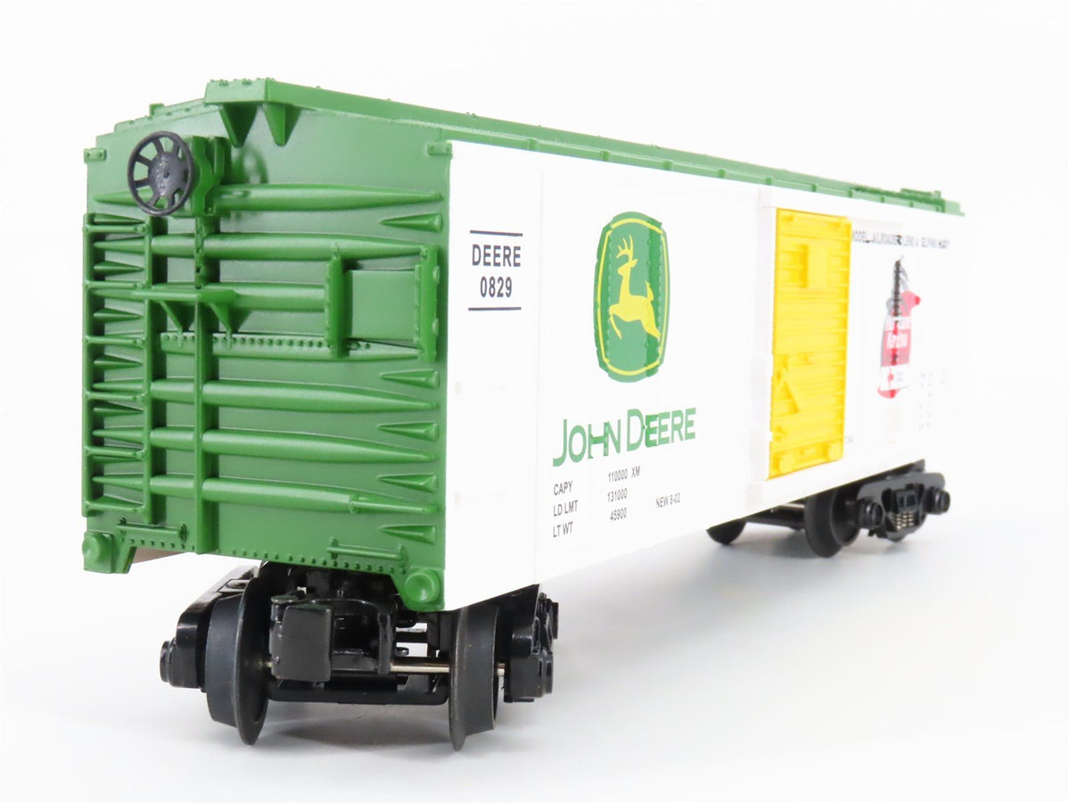 O Gauge 3-Rail MTH Rail King 30-74346 DEERE Katrina Fundraiser Box Car #0829