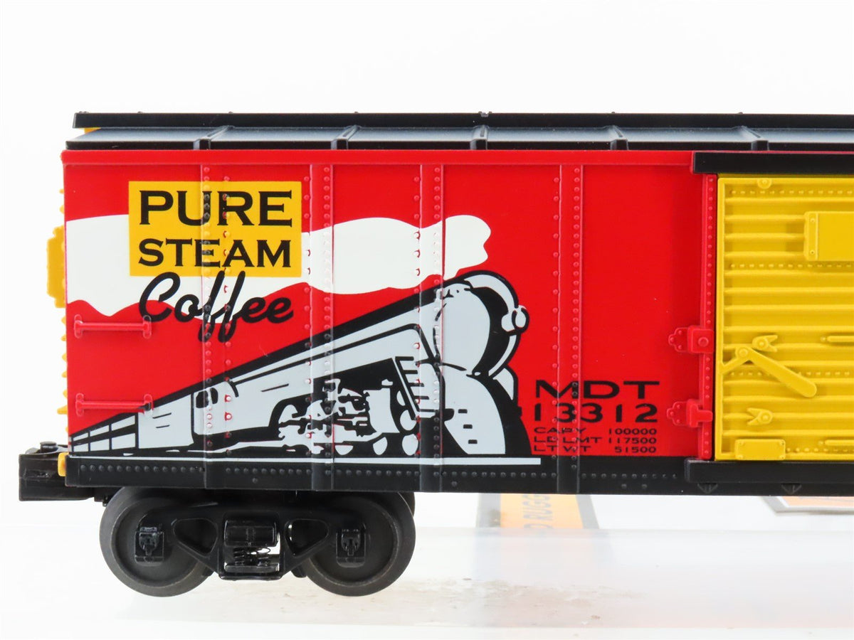 O Gauge 3-Rail MTH Rail King 30-74691 MDT Pure Steam Coffee Box Car #13312