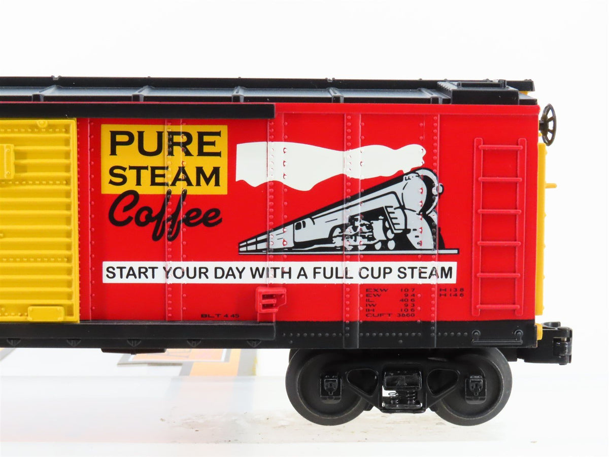 O Gauge 3-Rail MTH Rail King 30-74691 MDT Pure Steam Coffee Box Car #13312