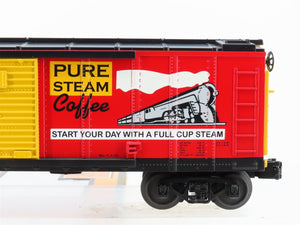 O Gauge 3-Rail MTH Rail King 30-74691 MDT Pure Steam Coffee Box Car #13312