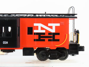 O Gauge 3-Rail MTH Rail King 30-77018 NH New Haven Bay Window Caboose #C534