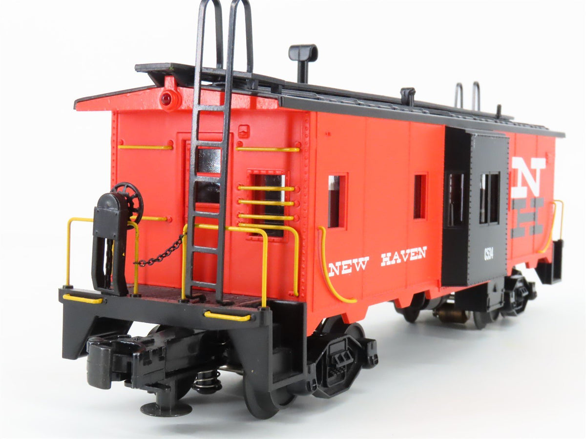 O Gauge 3-Rail MTH Rail King 30-77018 NH New Haven Bay Window Caboose #C534