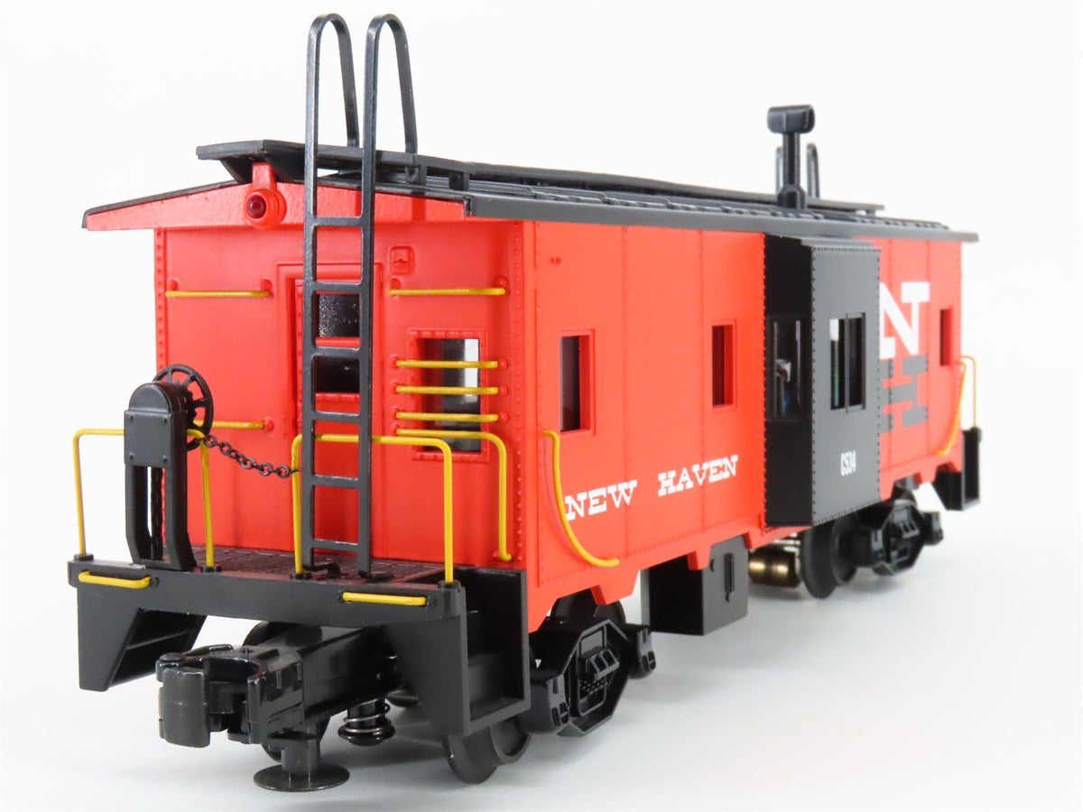 O Gauge 3-Rail MTH Rail King 30-77018 NH New Haven Bay Window Caboose #C534