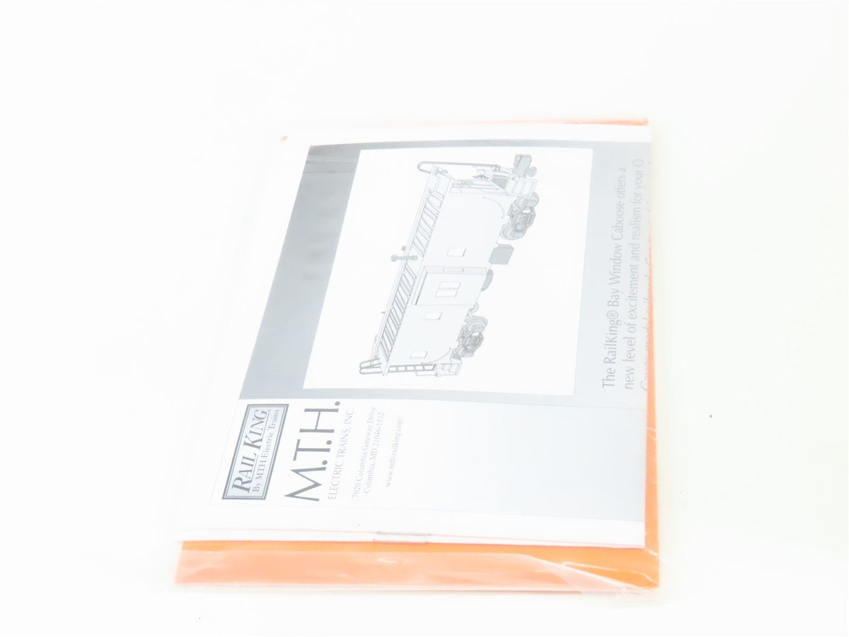 O Gauge 3-Rail MTH Rail King 30-77018 NH New Haven Bay Window Caboose #C534
